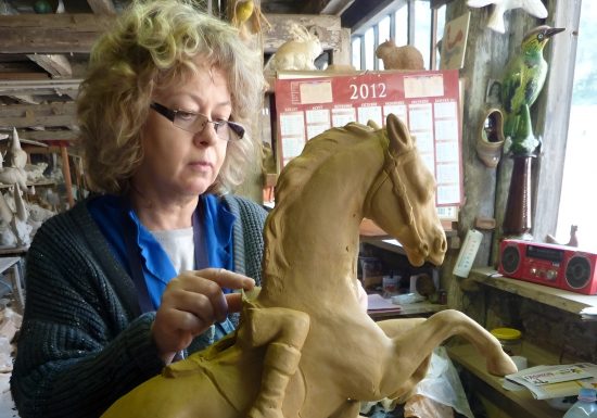 Poterie du Mesnil de Bavent, atelier