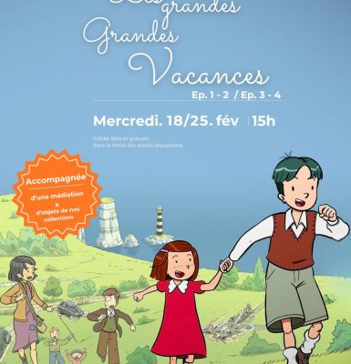 Ciné Famille au Mémorial de Caen – « Les Grandes Grandes Vacances Ep. 1 et 2 »