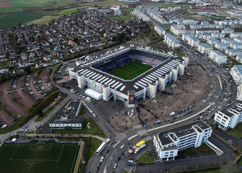 SM Caen - vue ciel