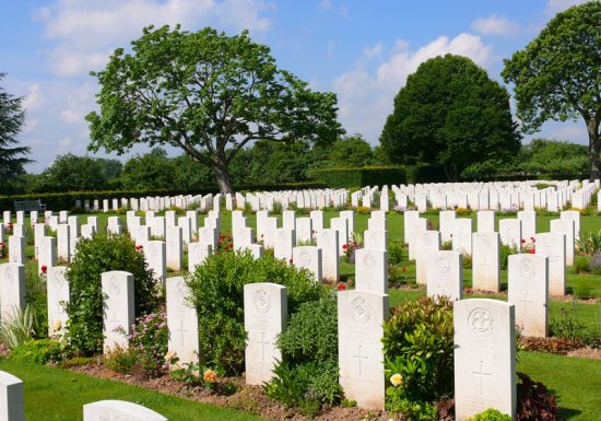 Cimetière militaire britannique Saint Manvieux Norrey