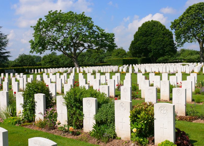 Cimetière militaire britannique - Calvados, Normandie