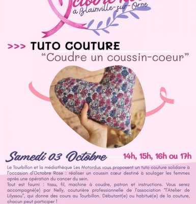 OCTOBRE ROSE / TUTO COUTURE