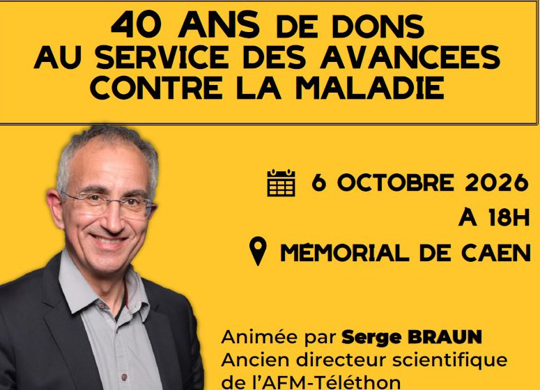 Photographie de Serge Braun et informations pratiques sur la conférence