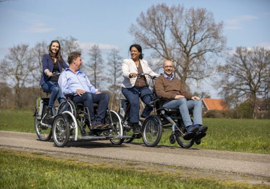 VAE VeloPlus en OPair rolstoelfietsen Van Raam