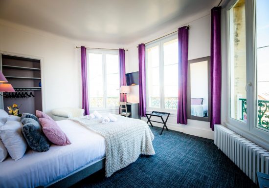 Chambre double supérieure vue mer