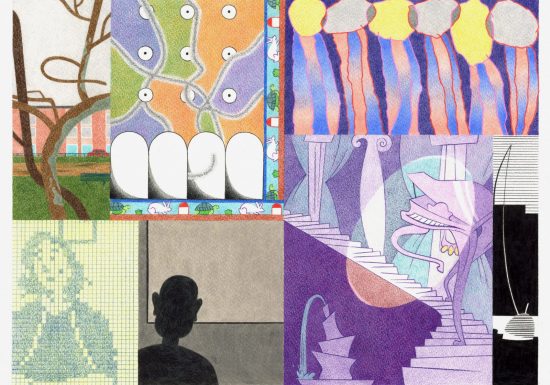 Vrac (bouchon) _2025 _ Crayon de couleur sur papier Fabriano_30x40cm