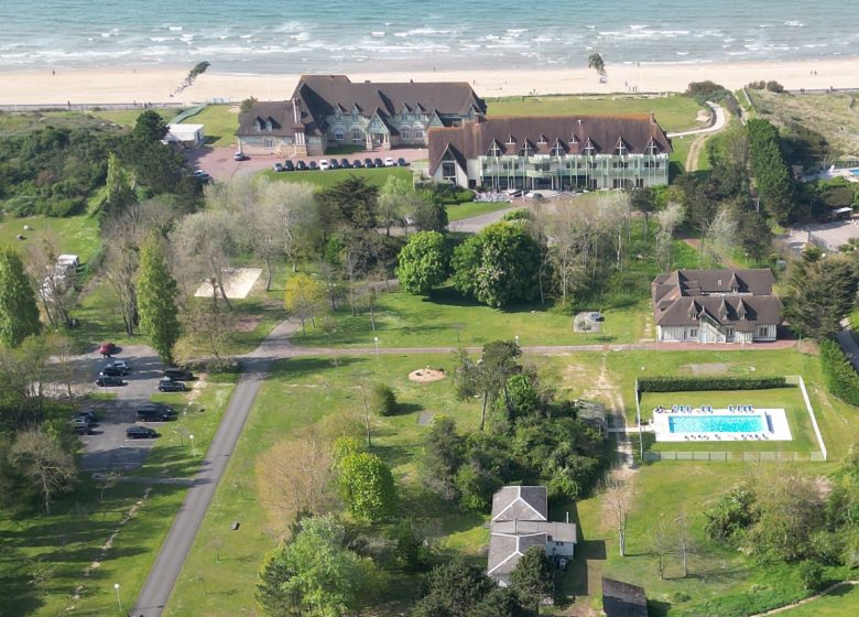 Vue aérienne du domaine