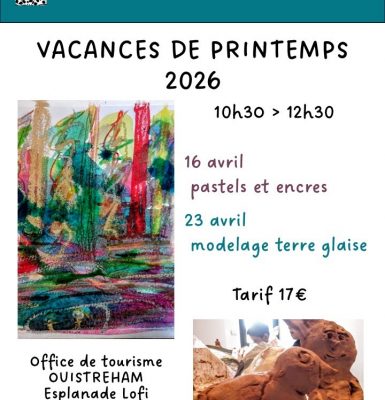 Ateliers modelage en terre glaise sur le thème de Pâques