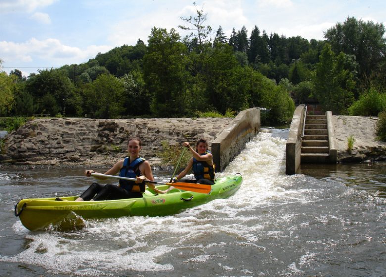 canoe nature barrage Caumont Suisse Normande