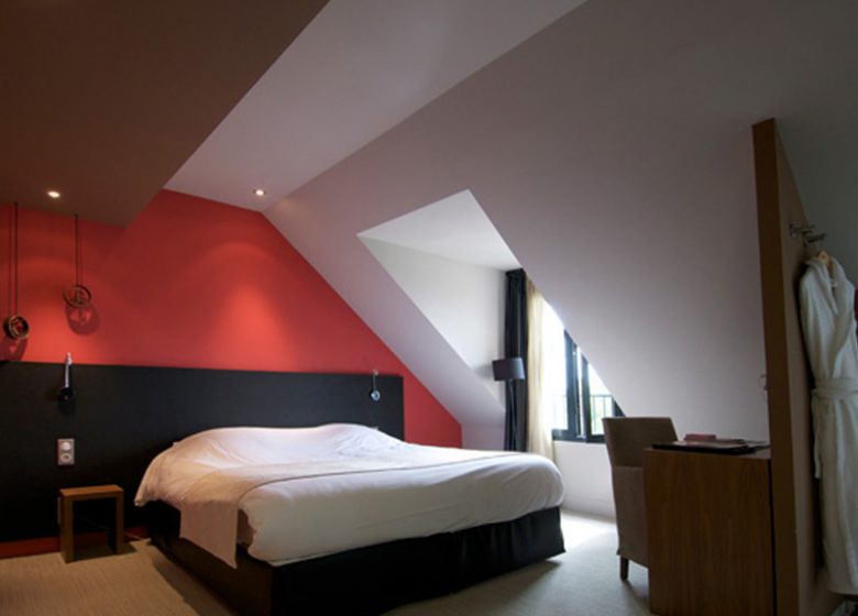 Hotel Ivan Vautier – chambre rouge
