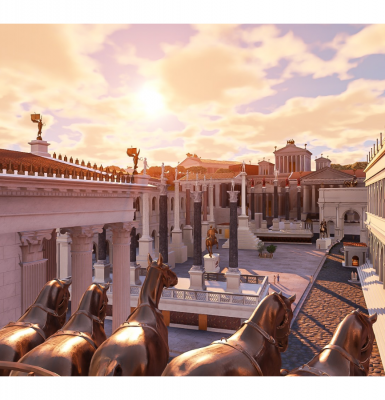 Visite commentée sur l&rsquo;exposition « Rome, du mythe au virtuel » dès 6 ans