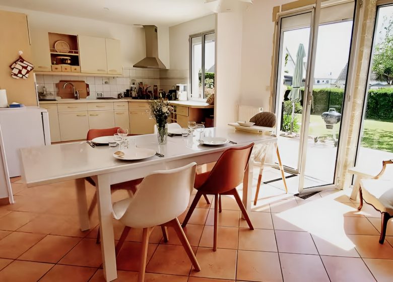 Gîte Le Pommier Hermanville sur mer Normandie