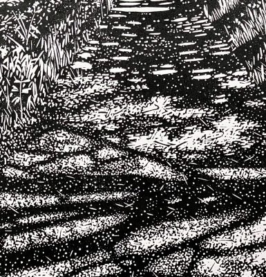 exposition de gravures sur le thème « chemin »