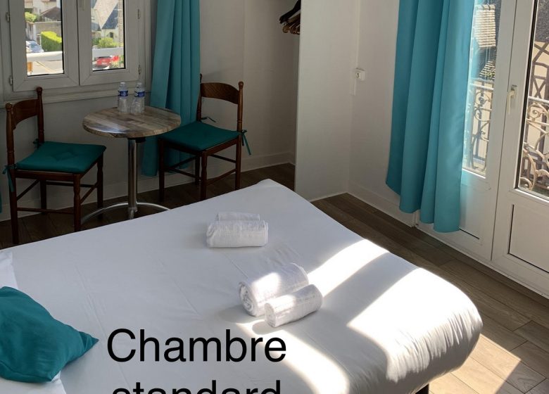 Chambre standard Hôtel Le Cosy Riva Bella Ouistreham Normandie