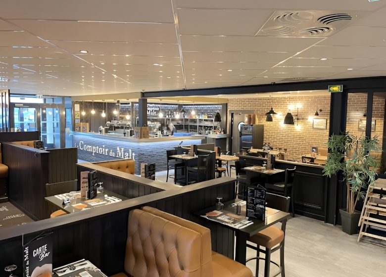 Restaurant Le Comptoir du Malt à Saint Contest près de Caen en Normandie
