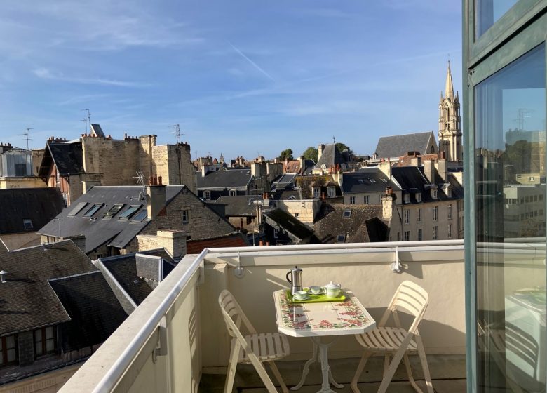 Le Nid des Quatrans appartement en centre ville de Caen en Normandie