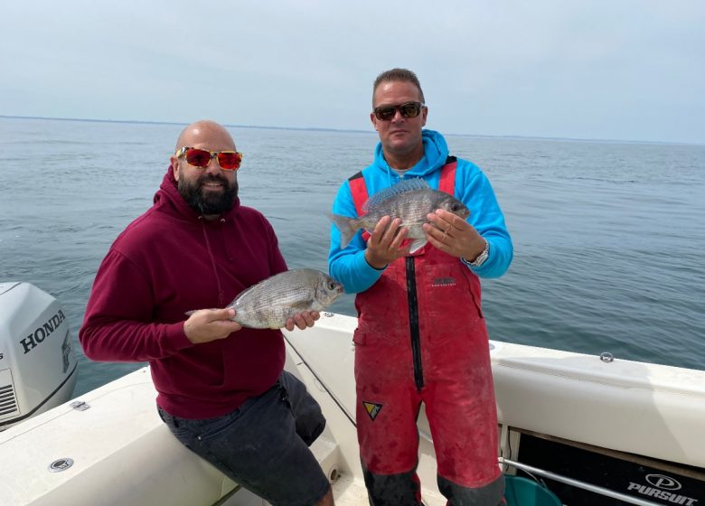 Le Poséidon Pêche en mer à Ouistreham en Normandie