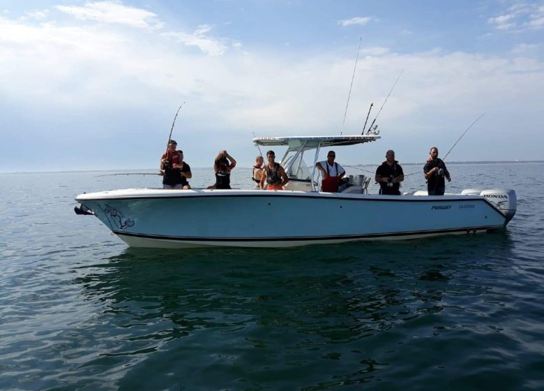 Le Poséidon Pêche en mer à Ouistreham en Normandie