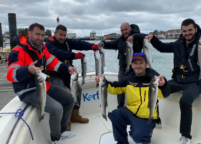 Le Poséidon Pêche en mer à Ouistreham en Normandie