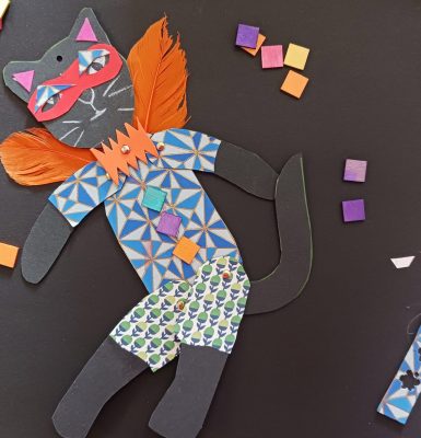 Atelier Famille – Les animaux se déguisent – pantin articulé