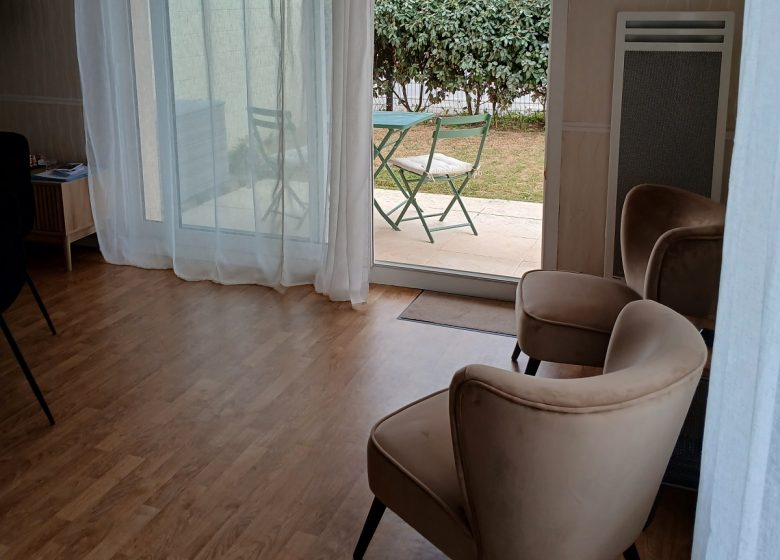 Studio en front de mer à Ouistreham en Normandie