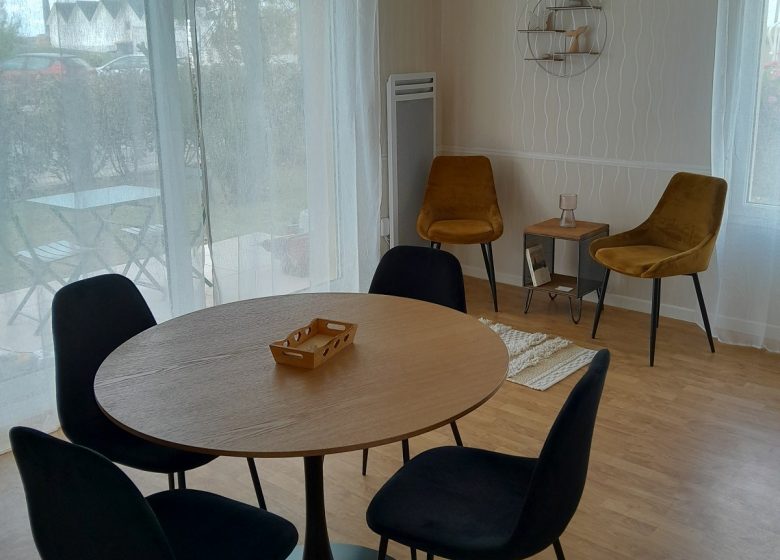 Studio en front de mer à Ouistreham en Normandie