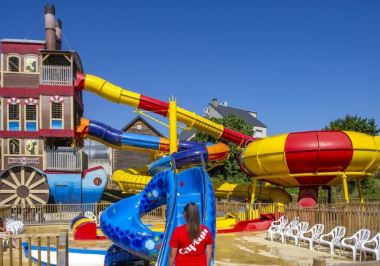 Toboggans aquatiques