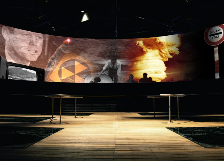 Nouvelle salle immersive au Mémorial de Caen en Normandie