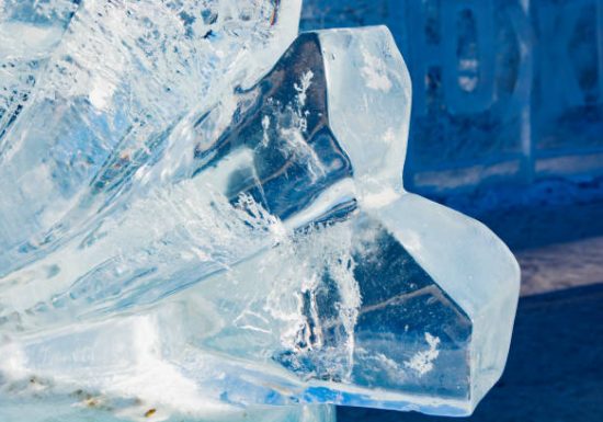 Sculptures sur glace