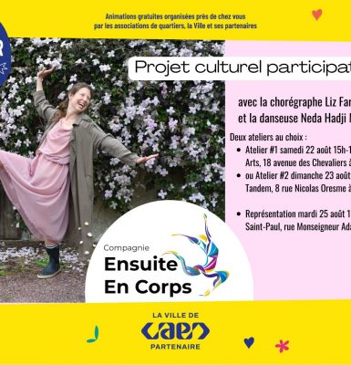 Participez à un projet culturel ludique autour de la danse contemporaine !