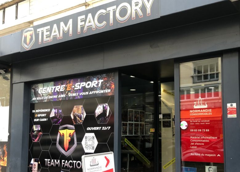 Team Factory centre e-sport Caen Normandie