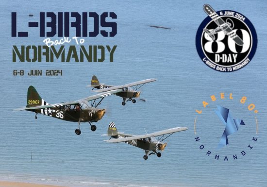 L-Birds back to Normandy 80e Du 6 au 8 juin 2024