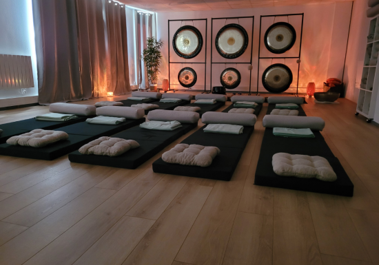 Salle de relaxation du centre