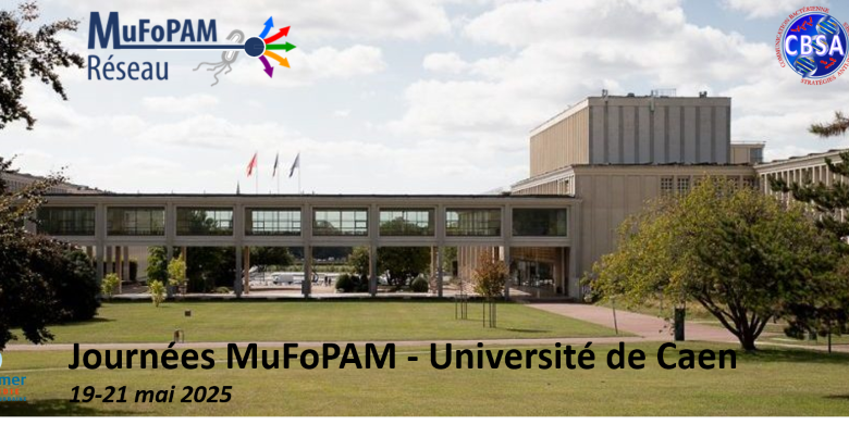 Journée Mufopam - 19 au 21 Mai 2025 - université de Caen