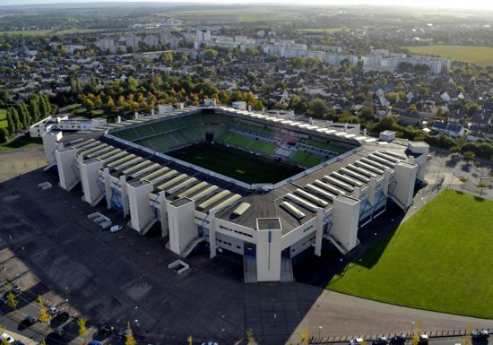 Stade Malherbe Caen – Vue aérienne
